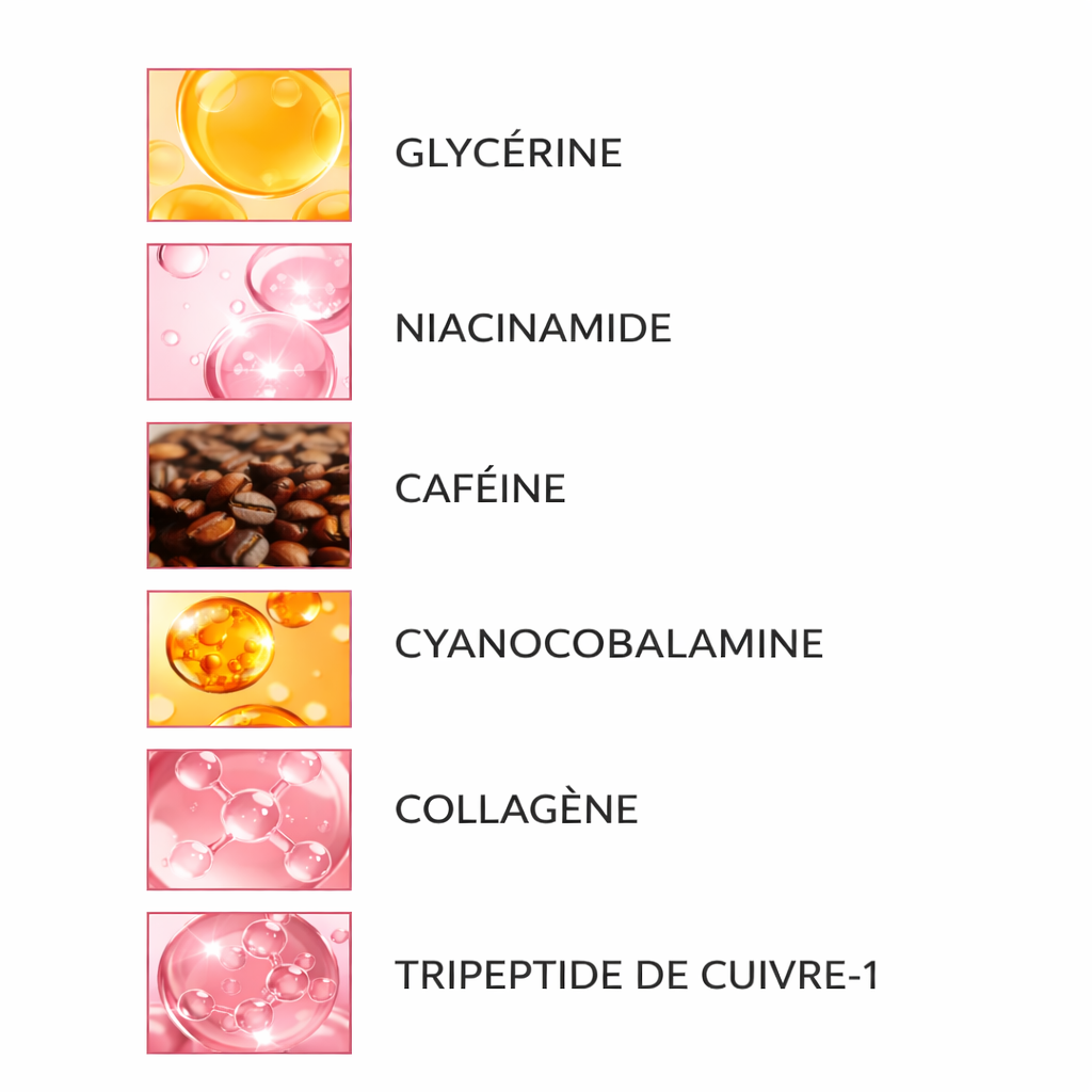 Patchs hydrogel anti-cernes au collagène