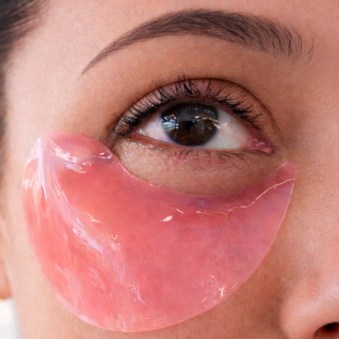 Patchs hydrogel anti-cernes au collagène