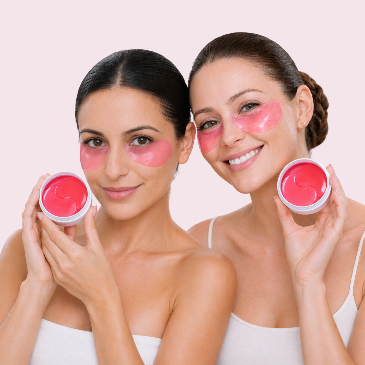 Patchs hydrogel anti-cernes au collagène